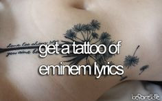 Eminem's lyrics are some of the most powerful lyrics that I have ever ...