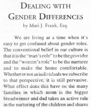 dealing with gender differences 1