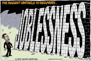 Joblessness by Monte Wolverton, Cagle Cartoons from caglecartoons.com ...