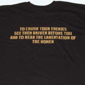 ... In Life Quote Conan The Barbarian T-Shirt Arnold Schwarzenegger New