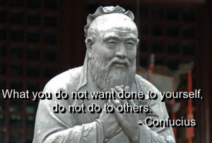 ideas of Confucianism are outlined. . The virtue of virtues; Confucius ...