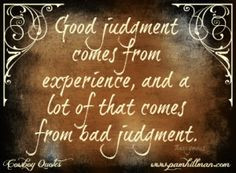 Judgement Quotes