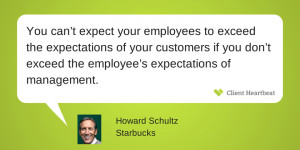 howard schultz customer satisfaction quotes