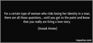 More Anouk Aimee Quotes
