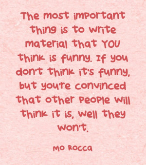 We share comedian and writer Mo Rocca’s secret to writing humor on ...