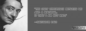 Salvador Dali Profile Facebook Covers