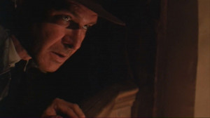 Harrison Ford as Indiana Jones in Indiana Jones and the Last Crusade ...
