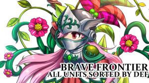 brave frontier guide all units sorted by hp