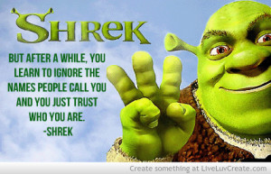 Shrek Words