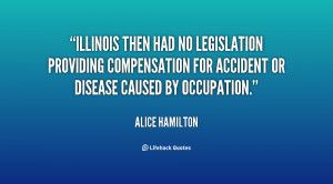 Illinois Then Had Legislation Providing Compensation For Accident