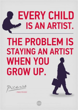 Pablo Picasso Quote…