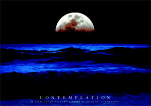 Contemplation , the essence found, in quotations & art.