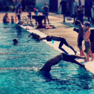 Funny Competitive Swimming Quotes Good in swimming too.