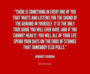 Howard Thurman Quotes