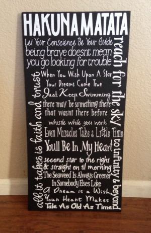 Disney Quote Sign by HandleWithLuv on Etsy, $30.00 amazing! I want ...