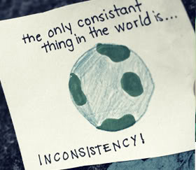 Quotes about Inconsistency