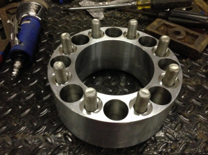 Rear wheels spacers for coined factory wheels mator build 102 jpg