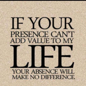 Bad people get out of my life..its just that kind of day