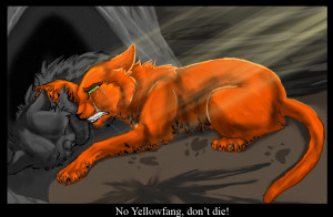 Yellowfang's death by sparktail