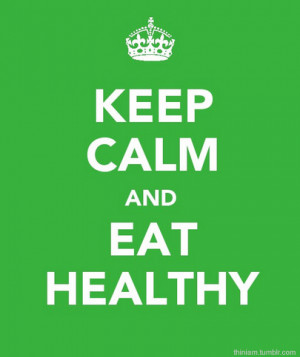 Be Healthy..