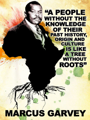 blackhistoryseries: Marcus Garvey hailing from Jamaica - pre MLK - we ...