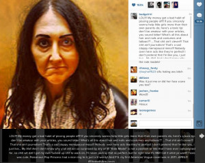 Rihanna's Instagram post has over 160,000 