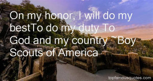 Favorite Boy Scouts Of America Quotes