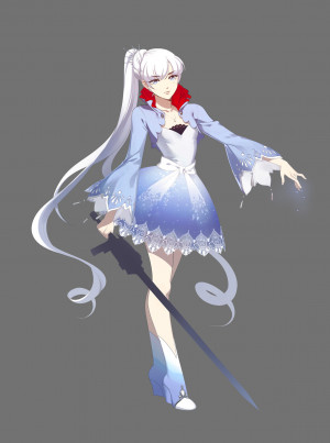 Of the four main girls, my favorite design-wise would be Weiss. She ...