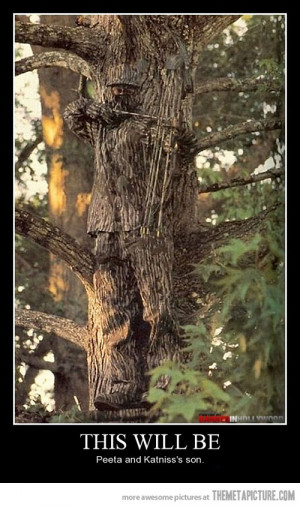 Tree archer camouflage