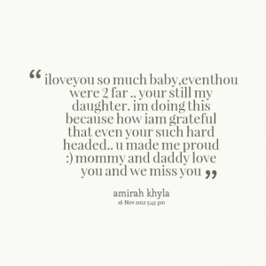 love you my daughter quotes