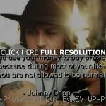 ... celebrity, quote johnny depp, quotes, sayings, privacy, celebrity