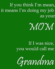 know my girls grandmas both spoil them. This is true!!! Stinkers..