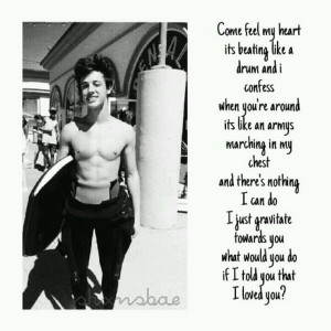 CameronDallas #edit Lyrics are La La by the Cab