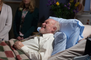 Timothy West behind the scenes