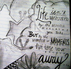 Doodle quote.