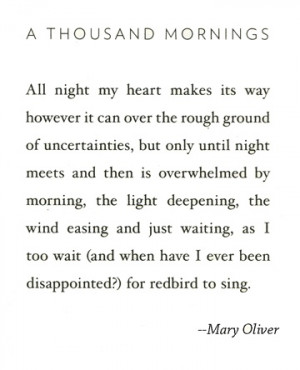 Mary Oliver