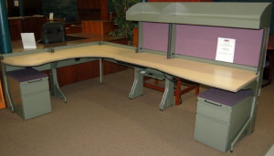 Herman Miller Passage Series Workstation Secretarial Desk