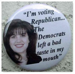 Comparing a woman to Monica Lewinsky is an egregious enough offense to ...