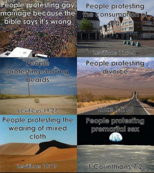 Just a little religious hypocrisy