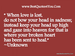 is-lost-do-not-how-your-head-in-sadness-instead-keep-your-head-up-high ...