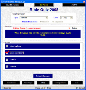 Bible Quiz for Teens is the largest bible tests apostasy. Bible Trivia ...