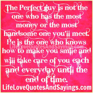 The Perfect Guy Is Not The One Who Has The Most Handsome One You’ll ...