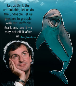 Douglas Adams Quotagraphic