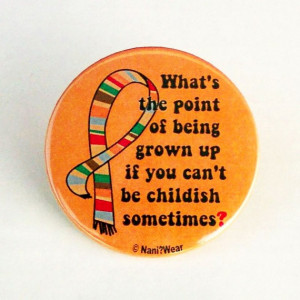 Tom Baker quote, my favorite doctor