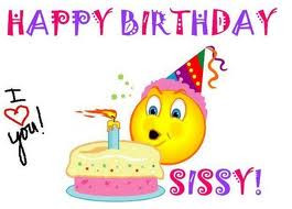 happy birthday sissy chrissy!
