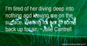 Top Quotes About Diving