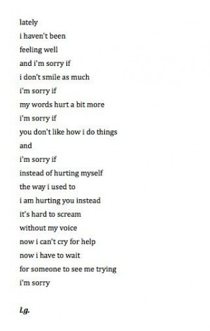 sorry I'm becoming an asshole and am taking my pain out on you.