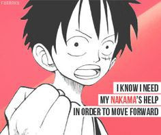 Monkey Luffy Inspirational Quotes