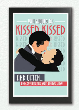 Gone With the Wind,Classic Movie Poster, quote poster, romantic print ...