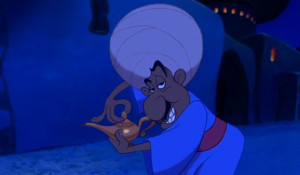 ... old lamp, but he’s also talking about Aladdin! #DiamondInTheRough